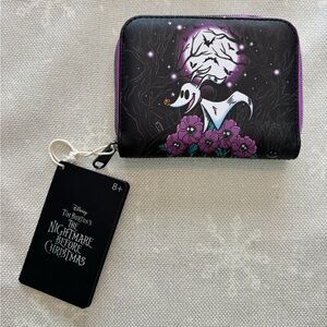 Loungefly Black and Purple Disney Wallet